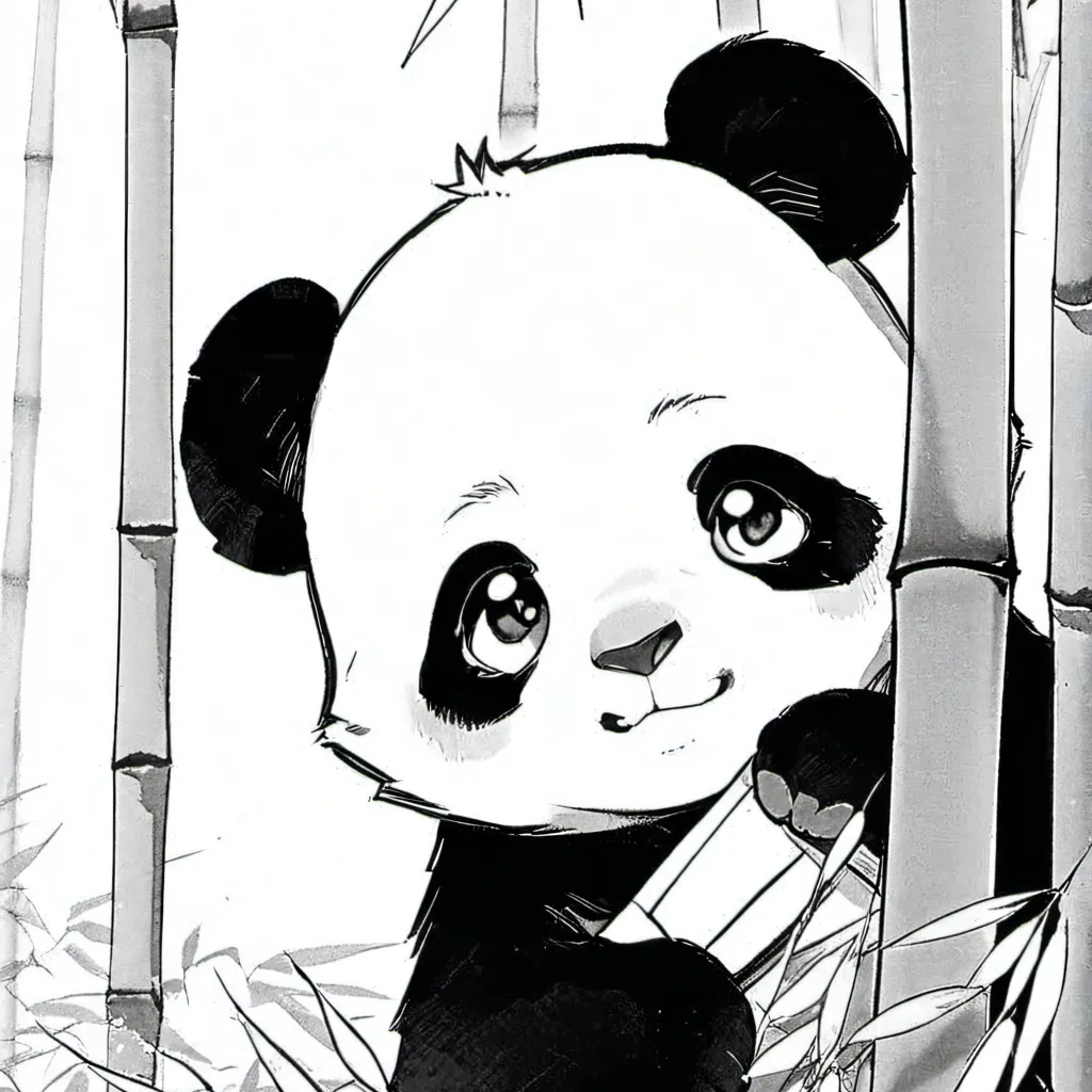 chat with ai character: panda