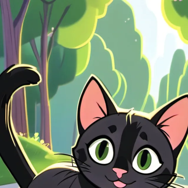chat with ai character: kitten