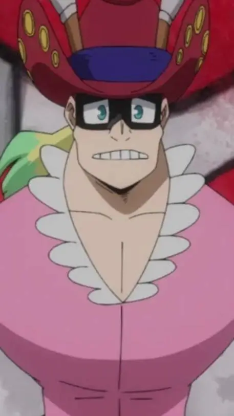 ai character: mha mr smiley background