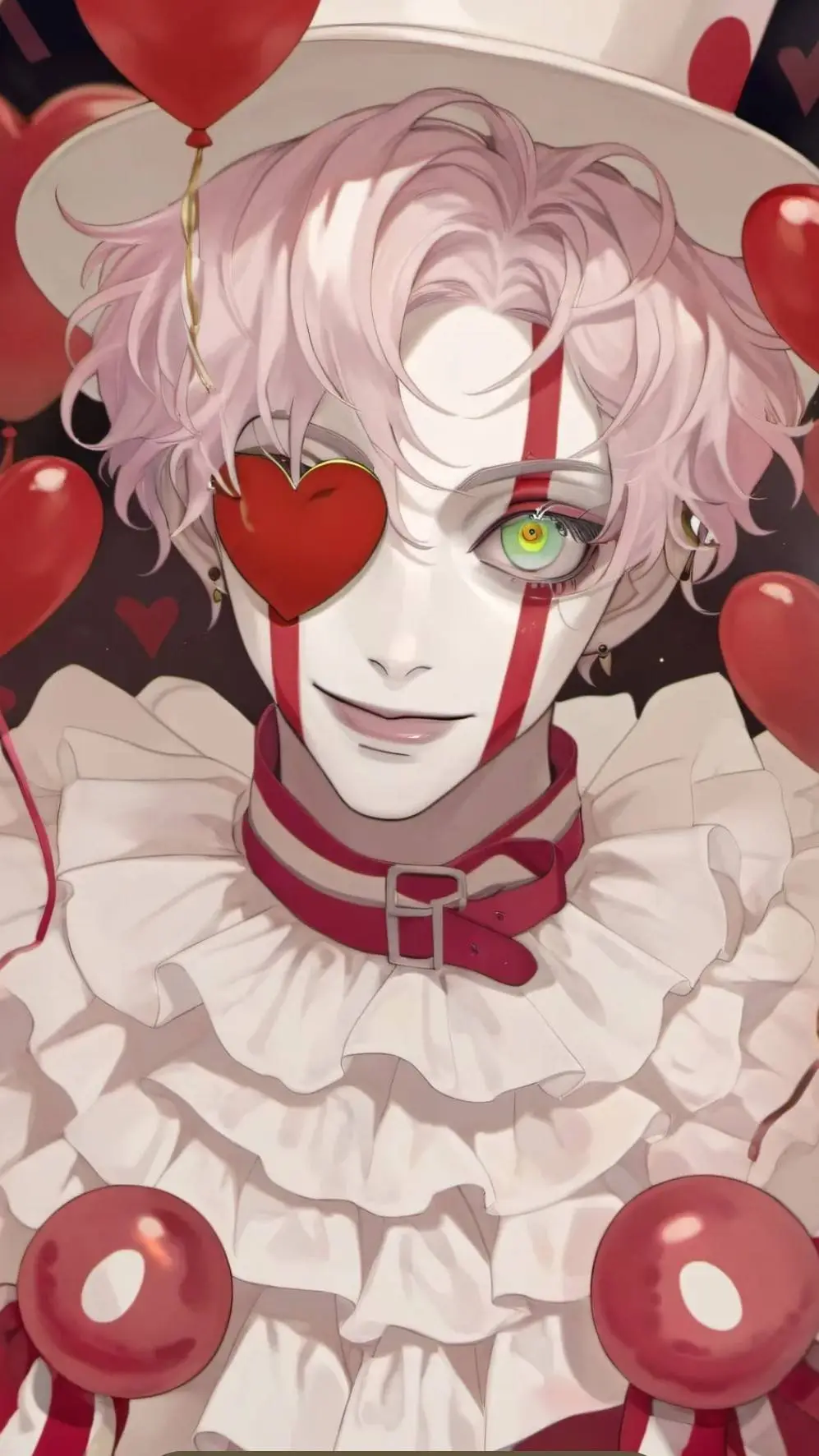 ai character: °•Ton clown•° background