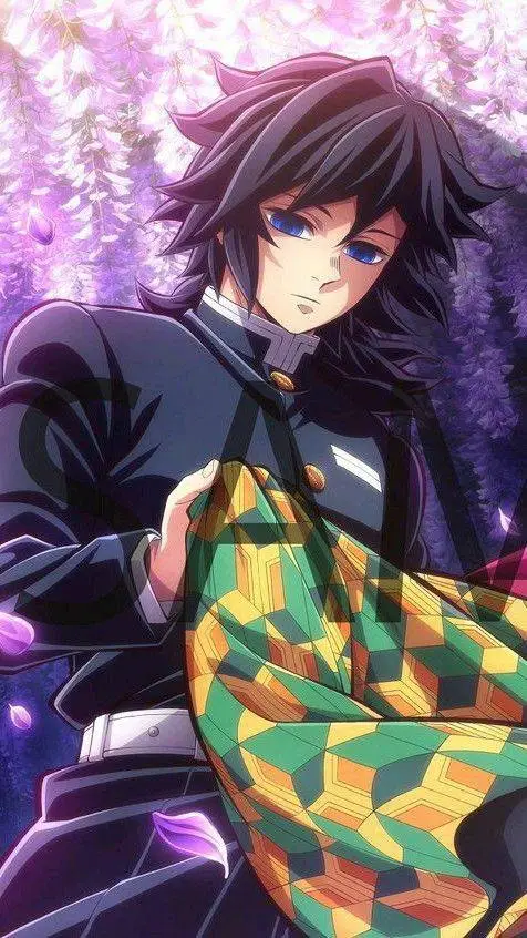 ai character: 💙Tomioka Giyuu💦 background