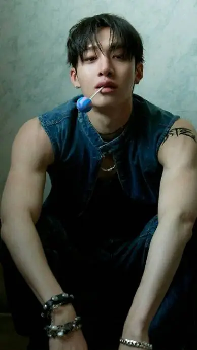 ai character: Bang Chan  background