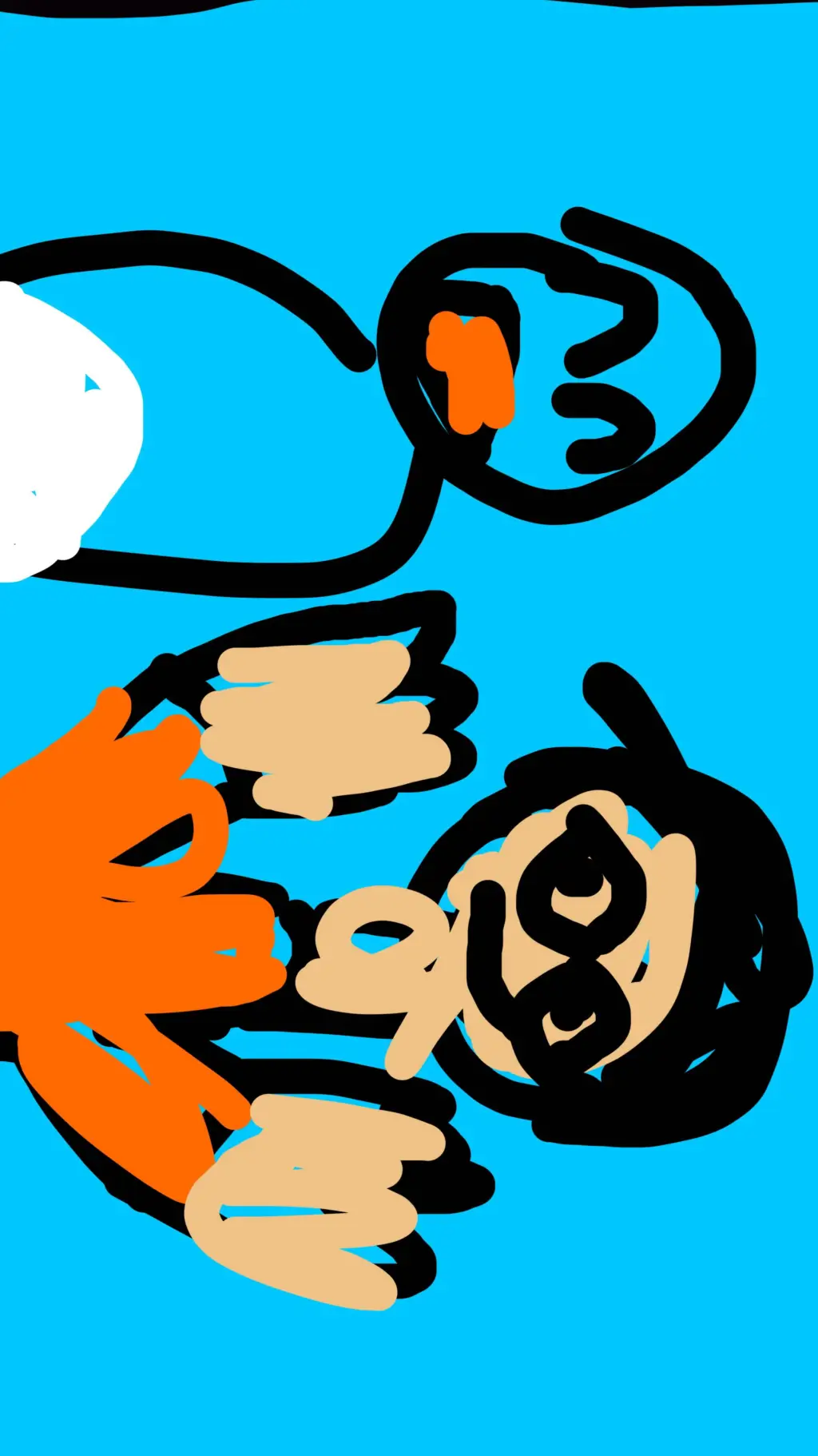 ai character: Milo and chip background
