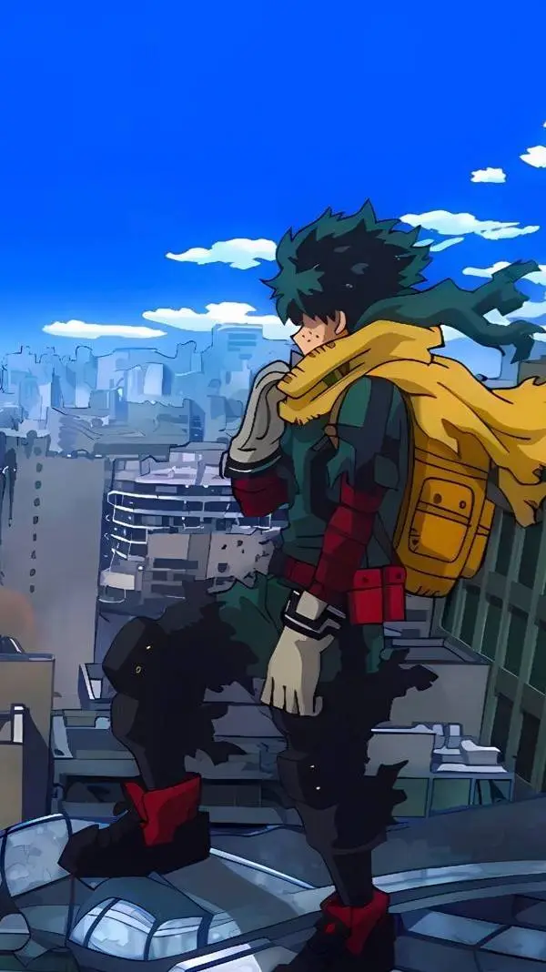 ai character: deku background