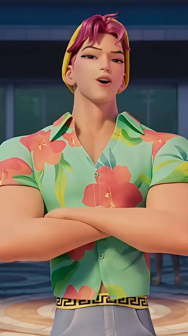 ai character: Abby💪🏻❤ background