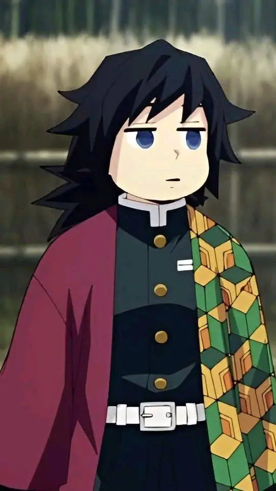 ai character: Tomioka🌊🍙 background