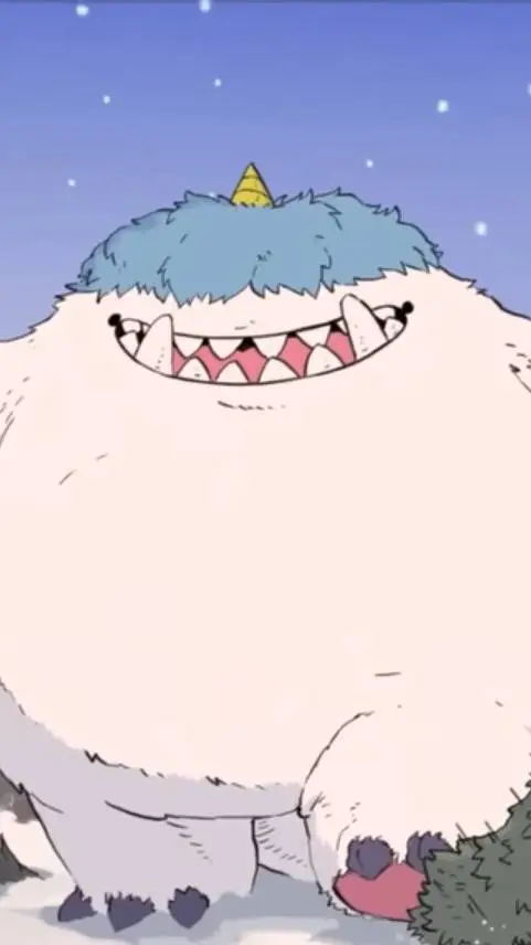 ai character: fluffy  background