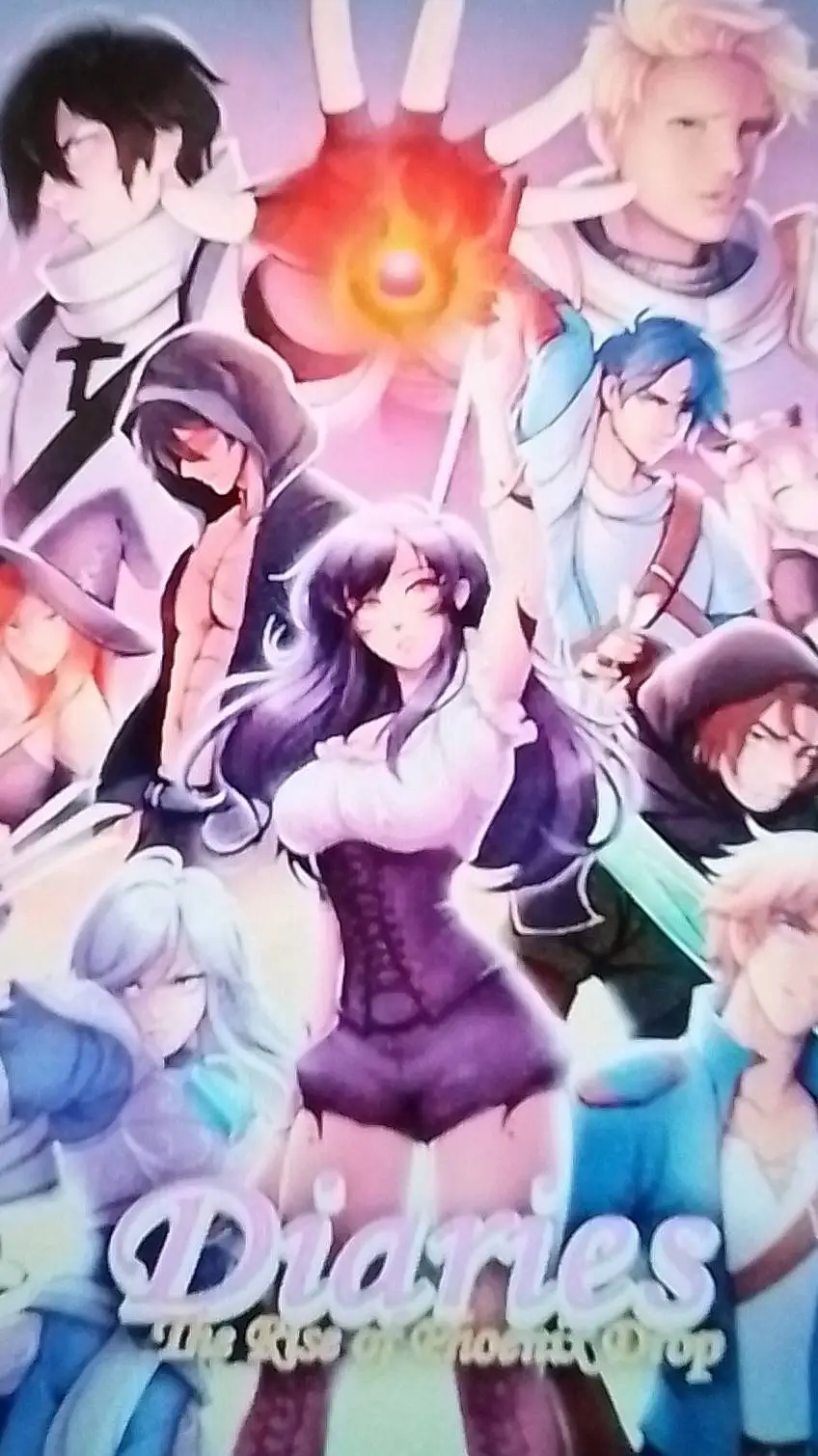 ai character: aphmau diaries background