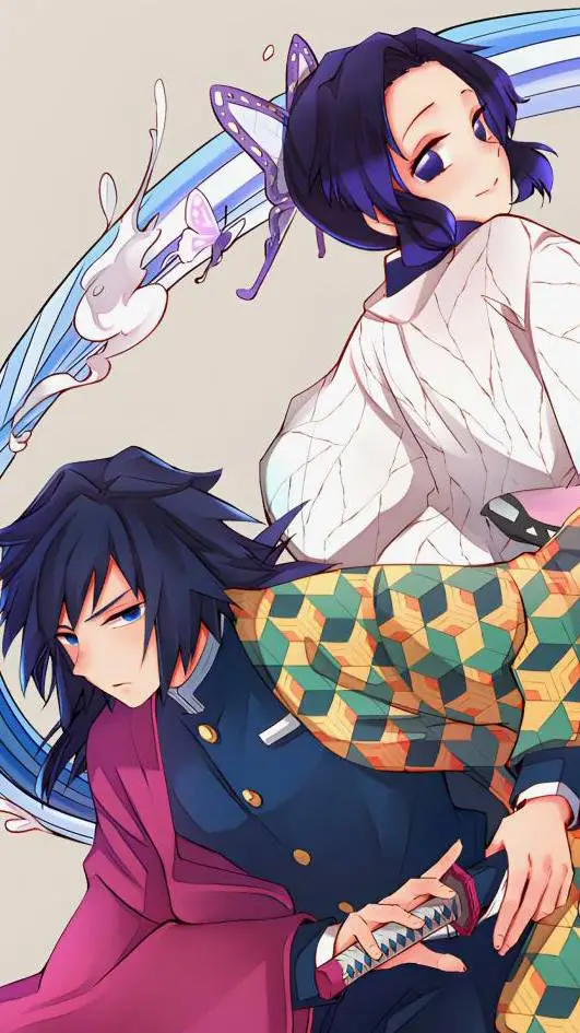 ai character: GiyuuShino background