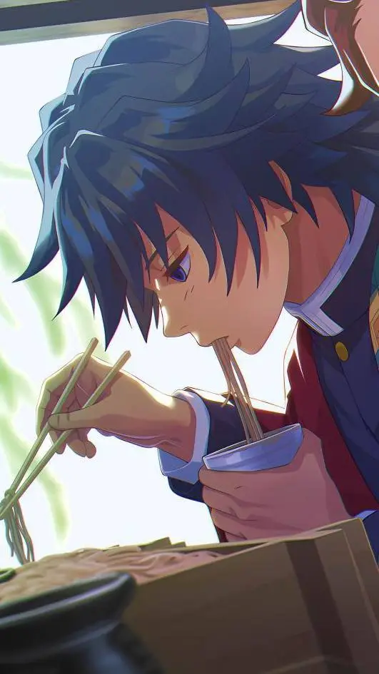 ai character: Giyuu Tomioka background