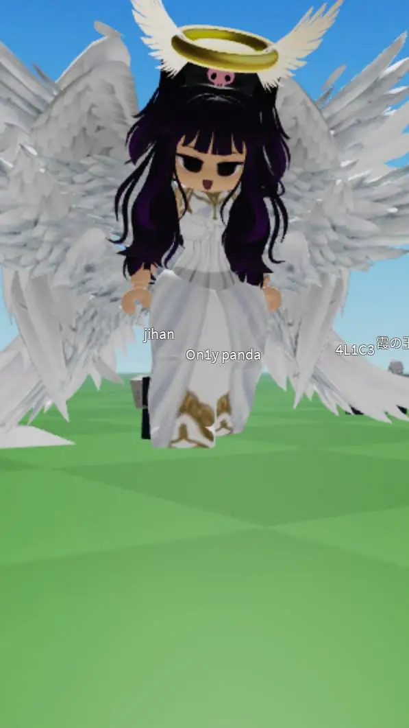 ai character: gf kuromi angel background