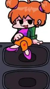 ai character: d-side gf fnf  background