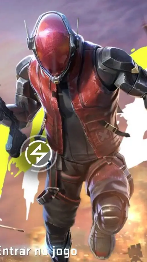 ai character: máquina de combat background