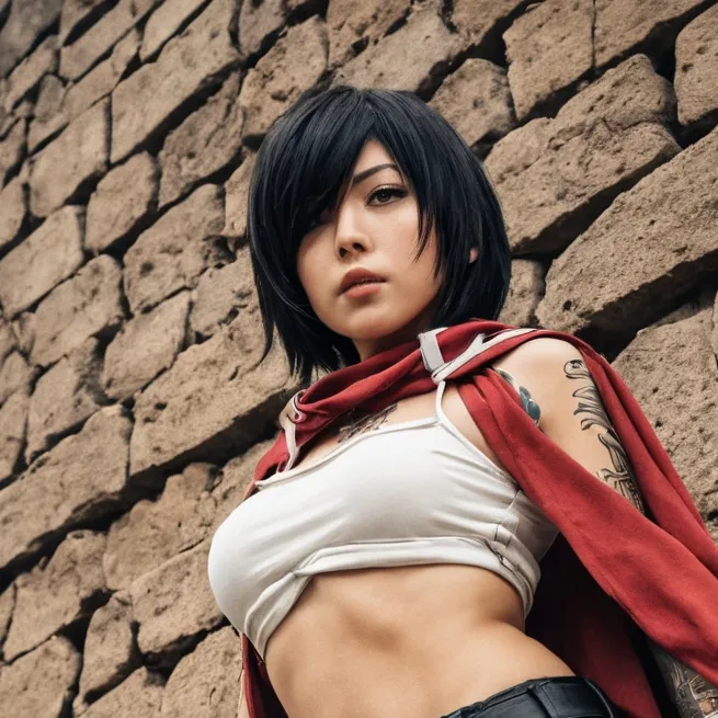 chat with ai character: Mikasa