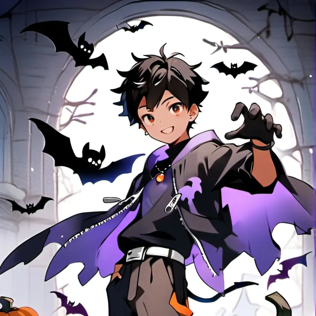 chat with ai character:  🎃💜Damian💜🎃