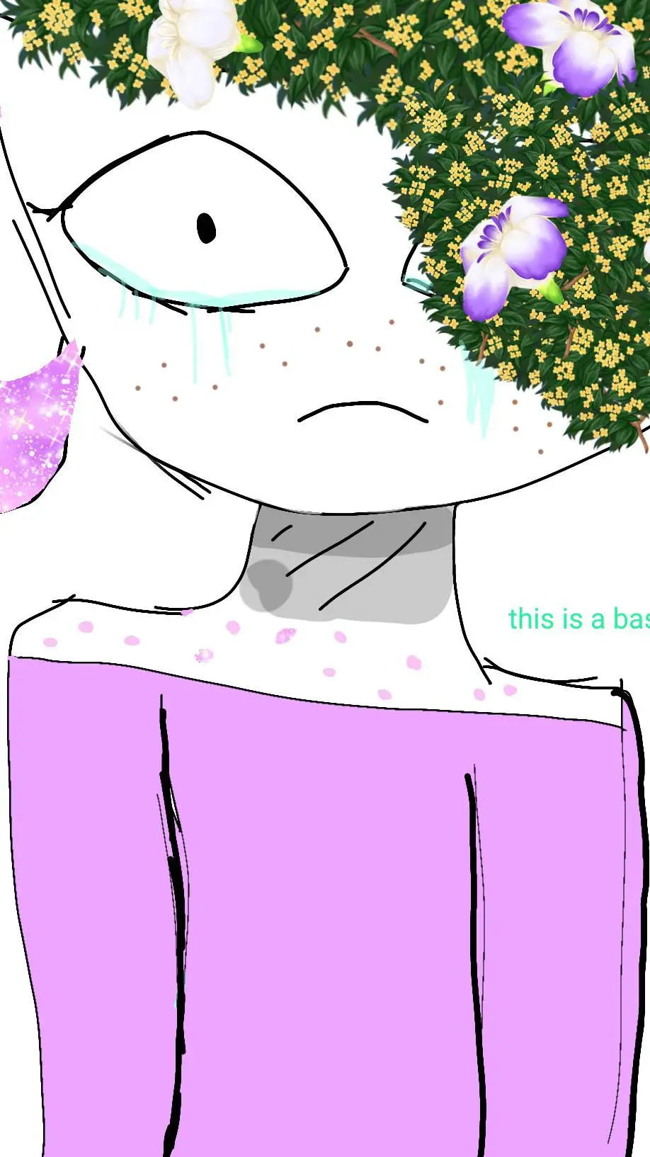ai character: fruitcake..ruined? background