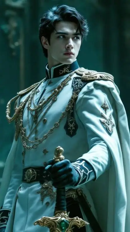 ai character: Prince William  background