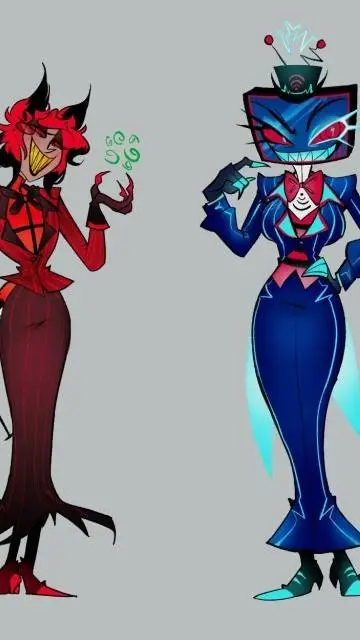 ai character: HH genderswap background