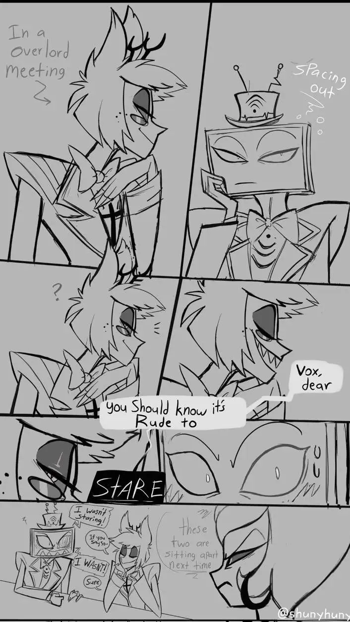 ai character: radiostatic  background