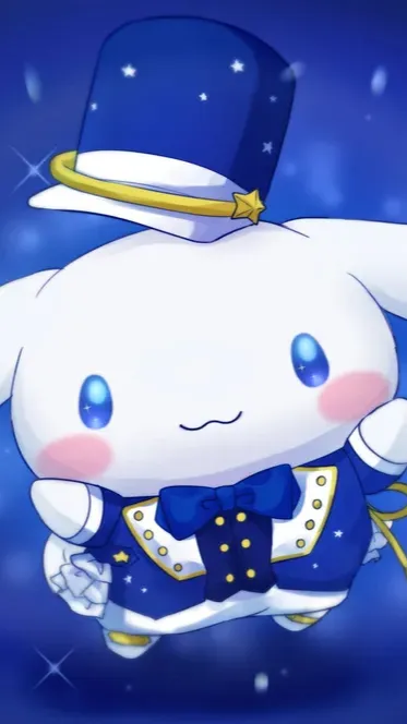 ai character: Cinnamoroll king! background