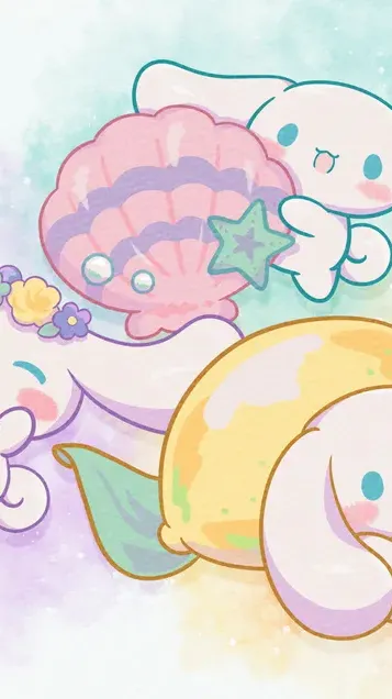 ai character: Luna Lulu mochi background