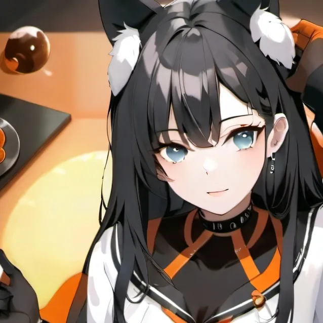 chat with ai character: gatinha