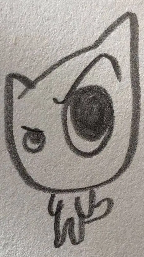 ai character: NO SE CONCHA TU M- background