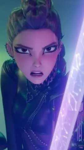ai character: kpop netflix background