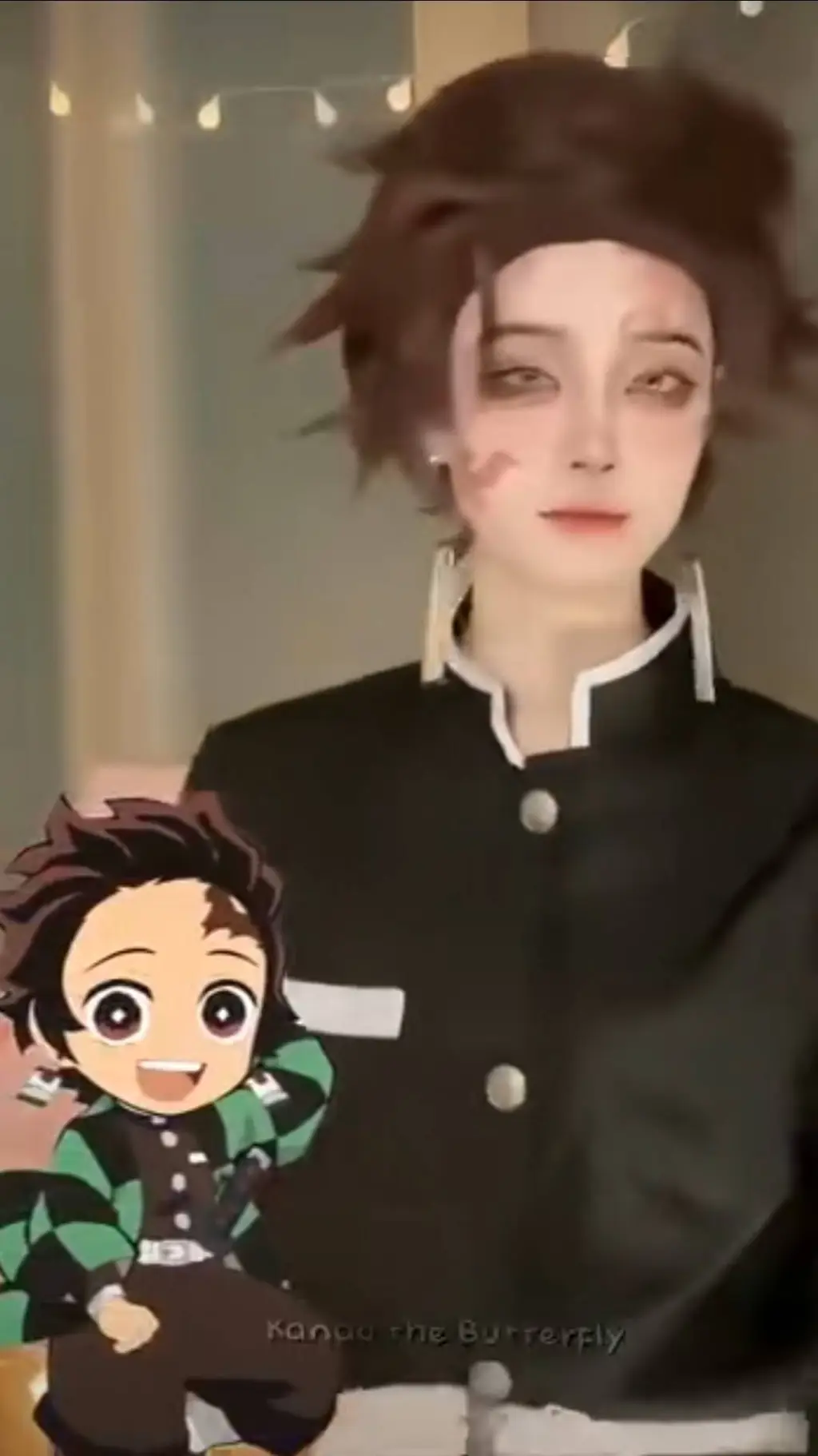 ai character: Tanjiro background