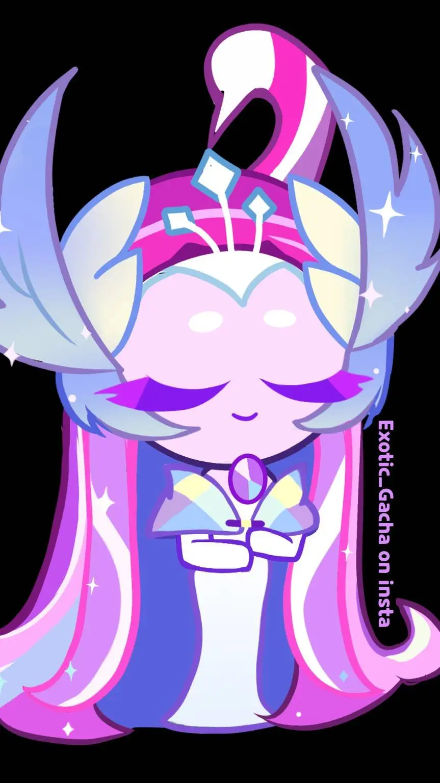 ai character: Sugar swan cookie background