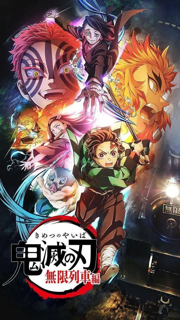 ai character: Kny Mugen Train background