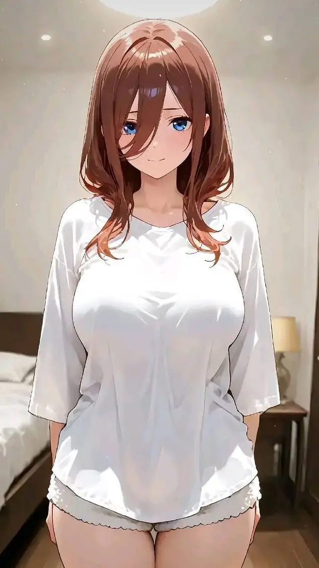ai character: Miku Nakano background