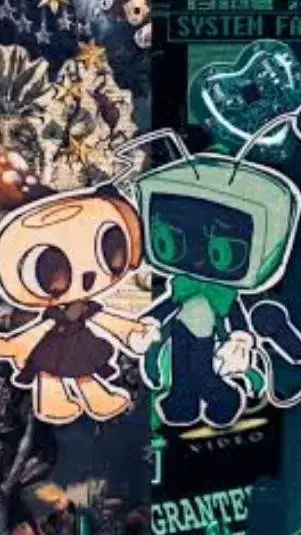 ai character: SHELL VISION  ✨✨✨✨ background