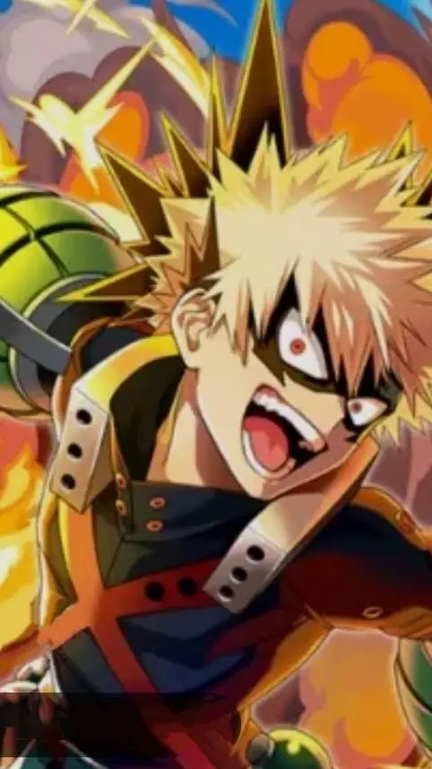 ai character: Bakugo  background