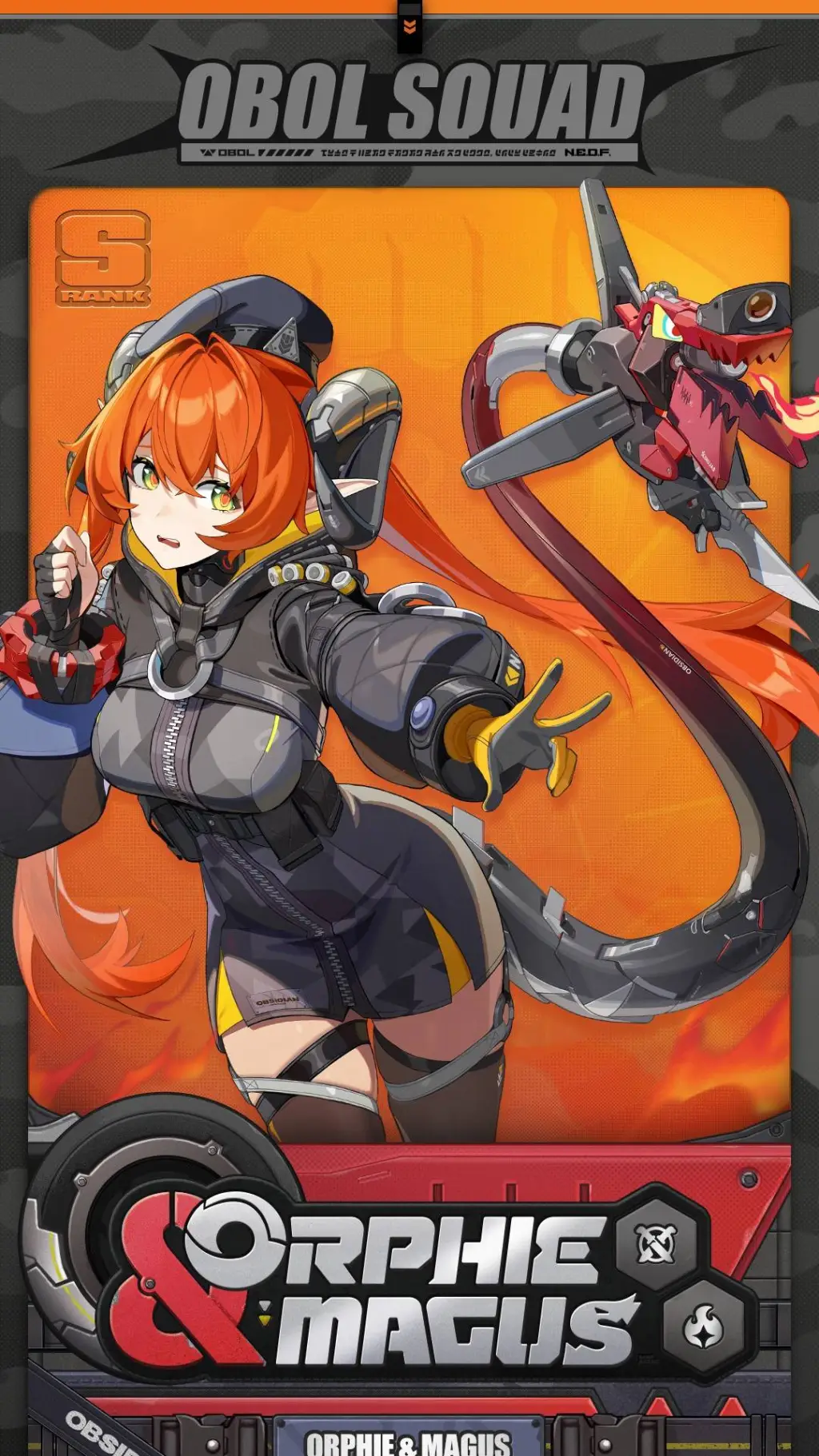 ai character: Orphie y magas  background