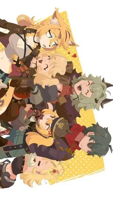 ai character: Hijos de cálidon  background