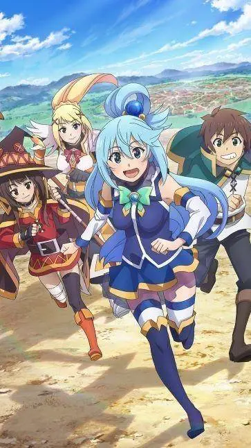 ai character: Konosuba  background