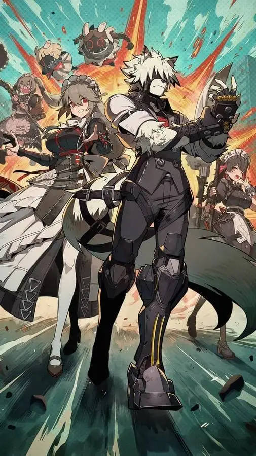 ai character: S.D.V background