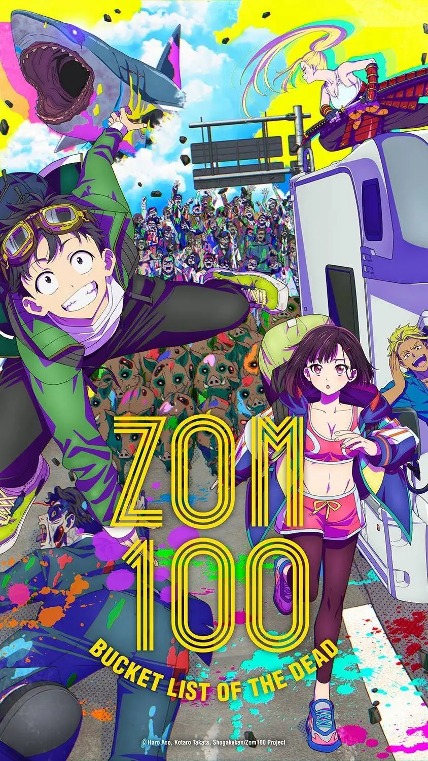 ai character: Zom 100  background