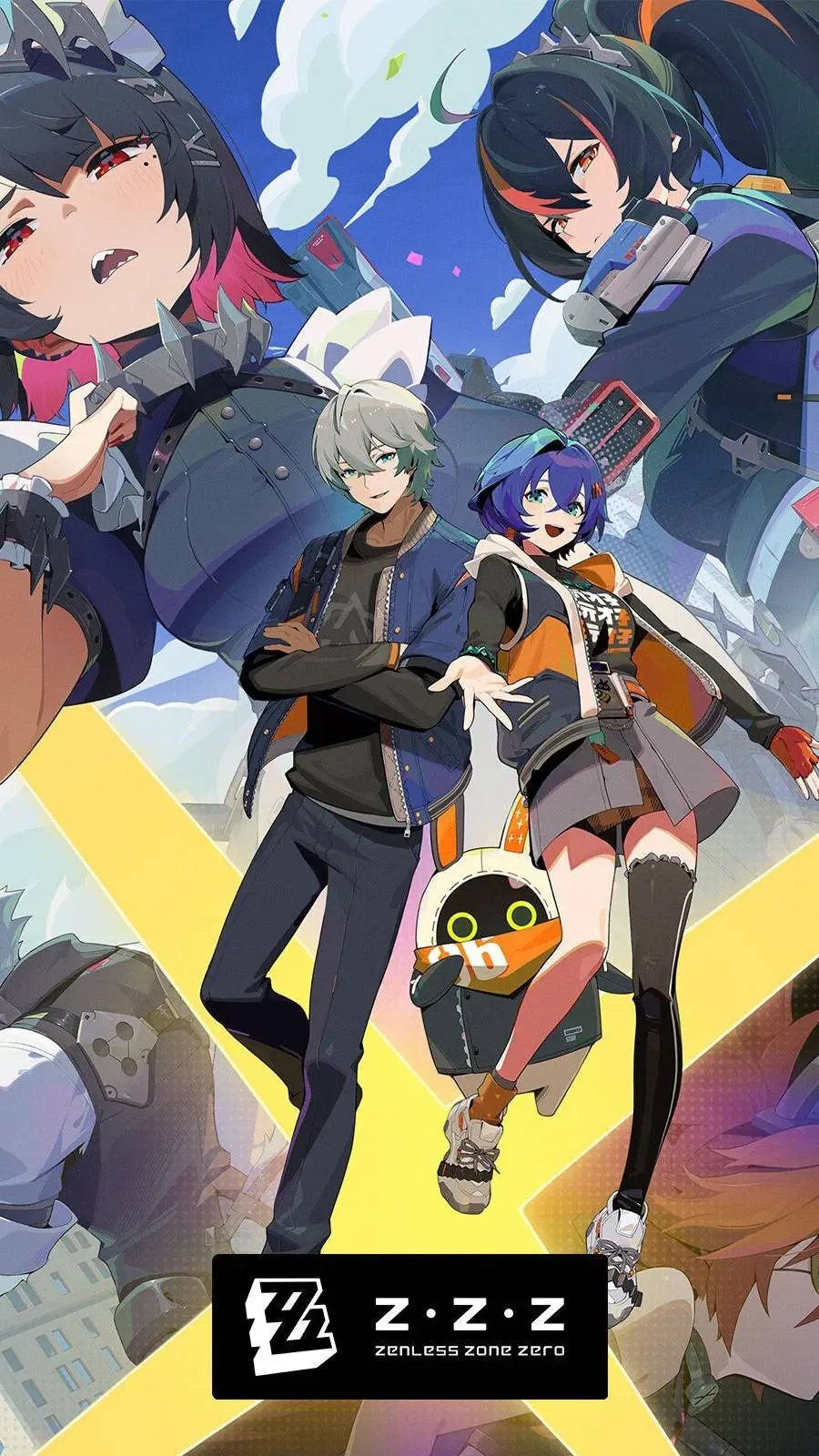 ai character: Zenless zone zero1 background