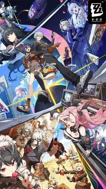 ai character: Zenless zone zero3 background