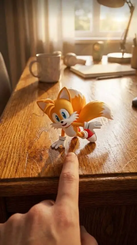 ai character: mini tails background
