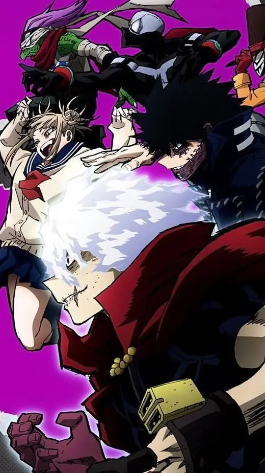 ai character: MHA villano  background