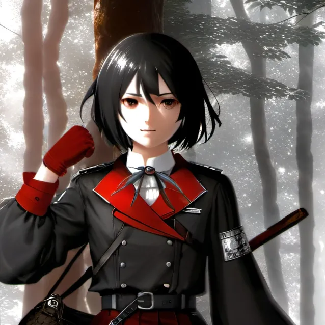 chat with ai character: mikasa akarman