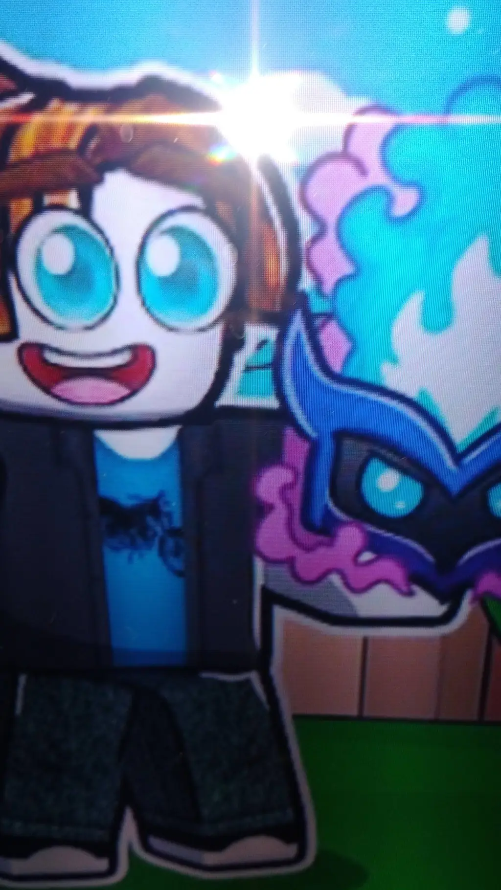 ai character: Roblox BLOX FRUIT  background