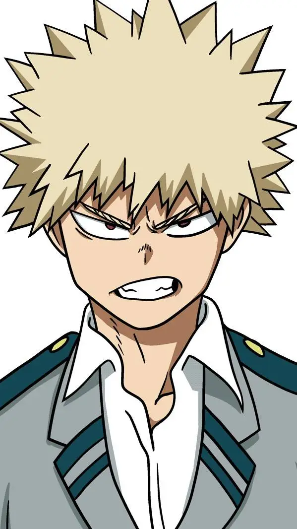 ai character: Kacchan bakugo  background