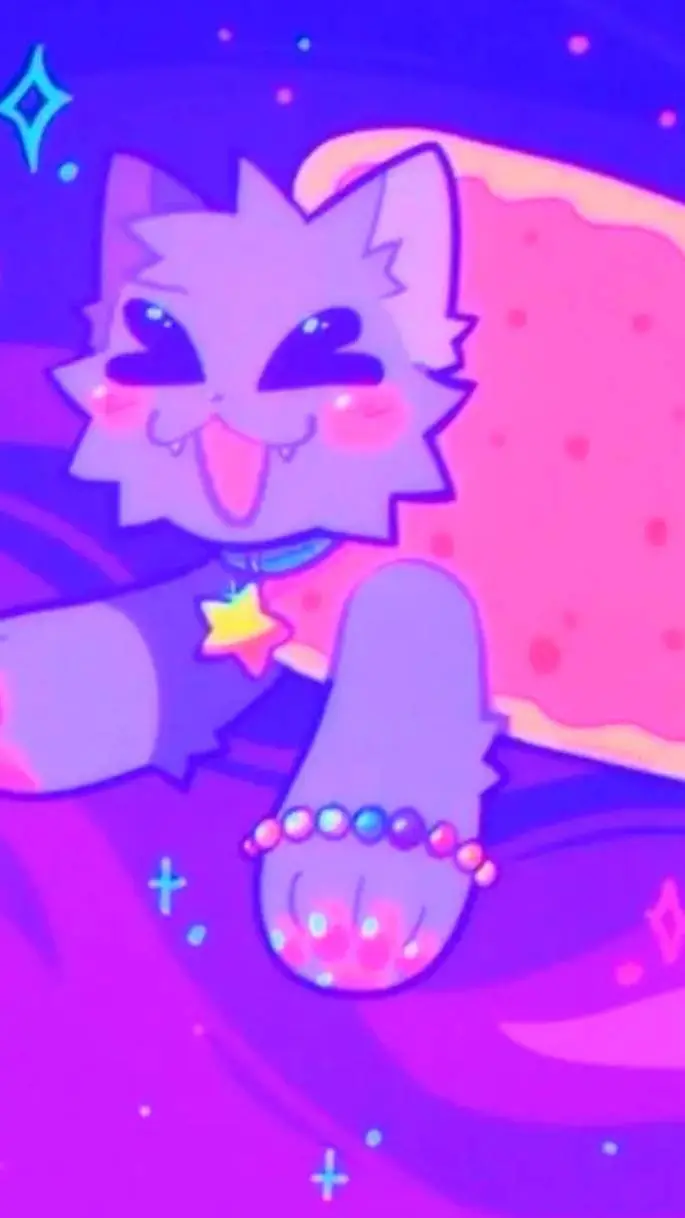 ai character: The Nyan Cat background