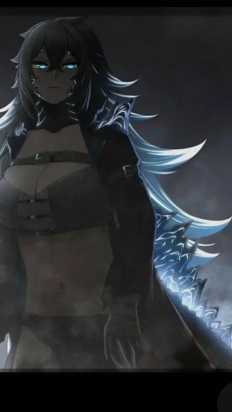 ai character: GODZILLA!!! background