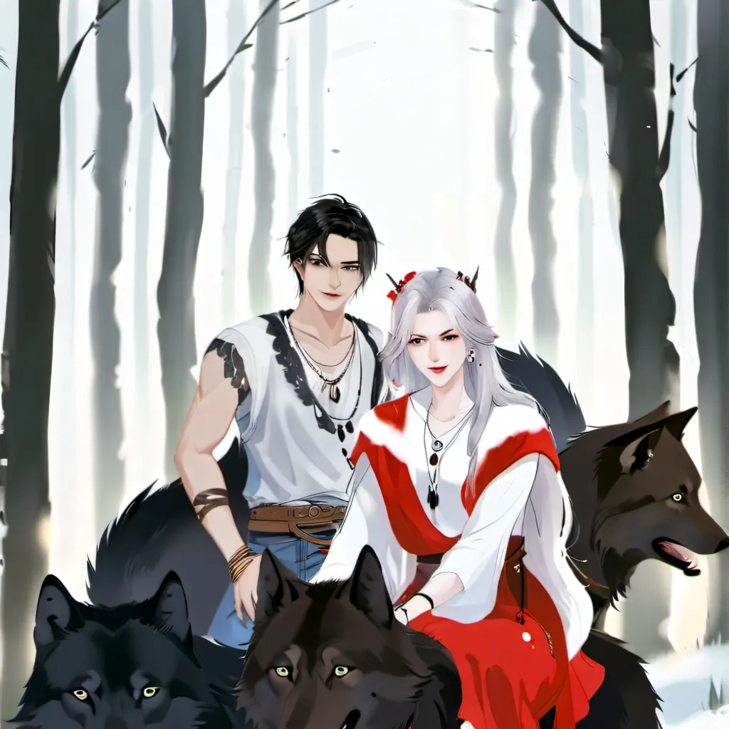 chat with ai character: Family wolf pack