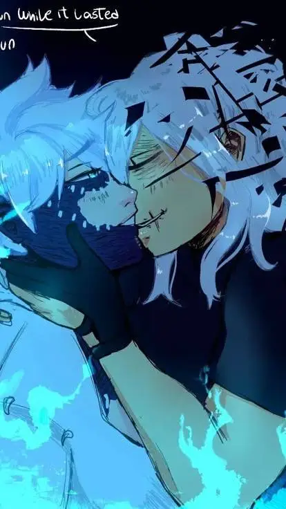 ai character: dabi x shigaraki  background
